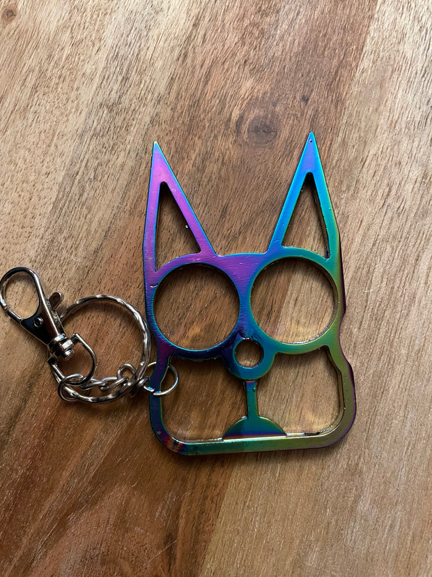 Holographic Knuckle Keychain