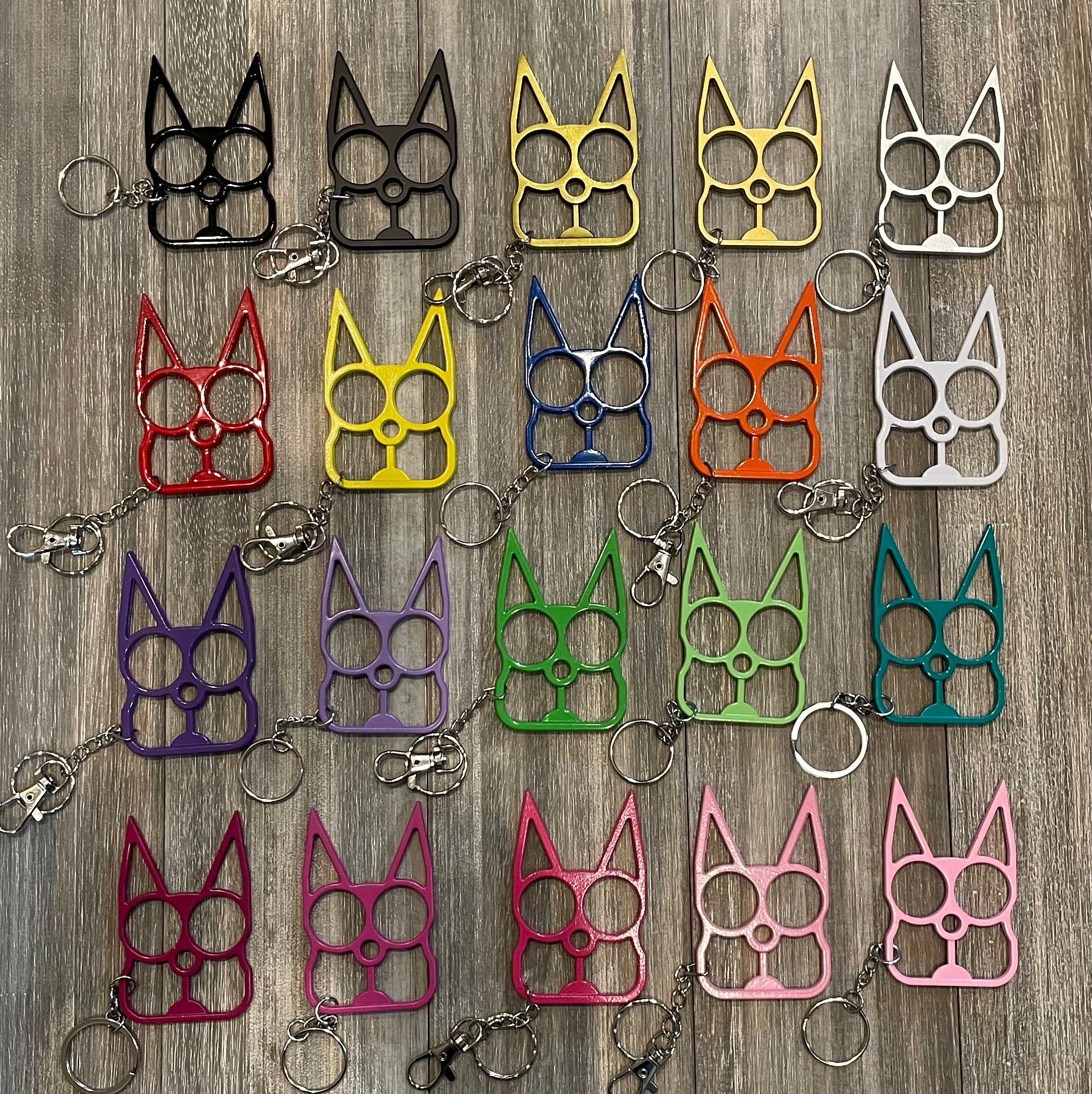 Self Defense Cat Keychains | Kitty Keychains | Stunning Safety